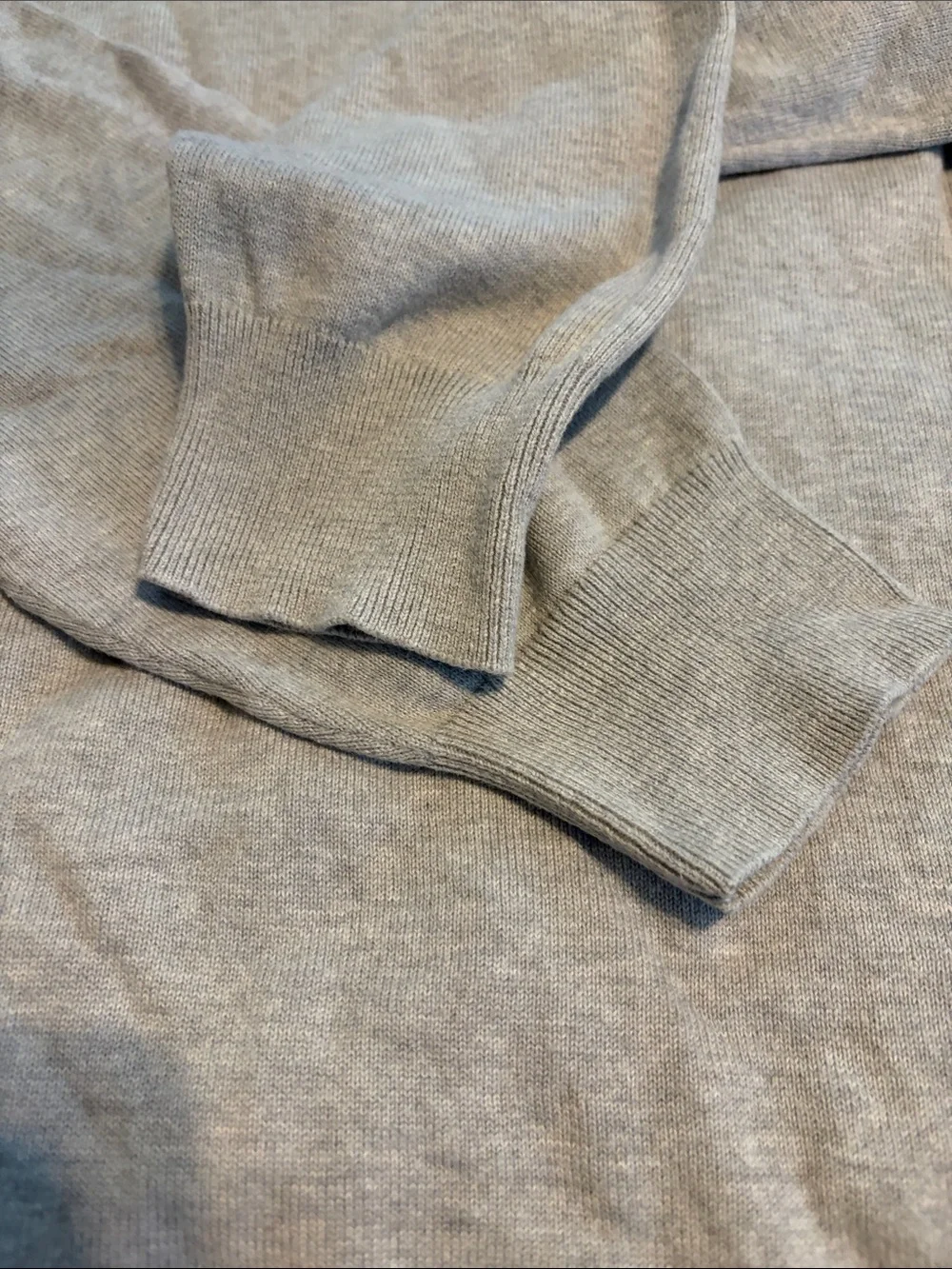 J. Crew Men's Crewneck Sweater in Light Taupe